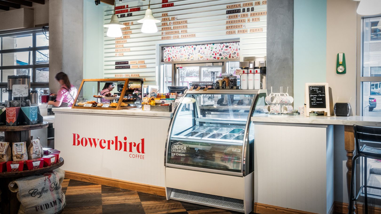 An interior shot of Bowerbird.